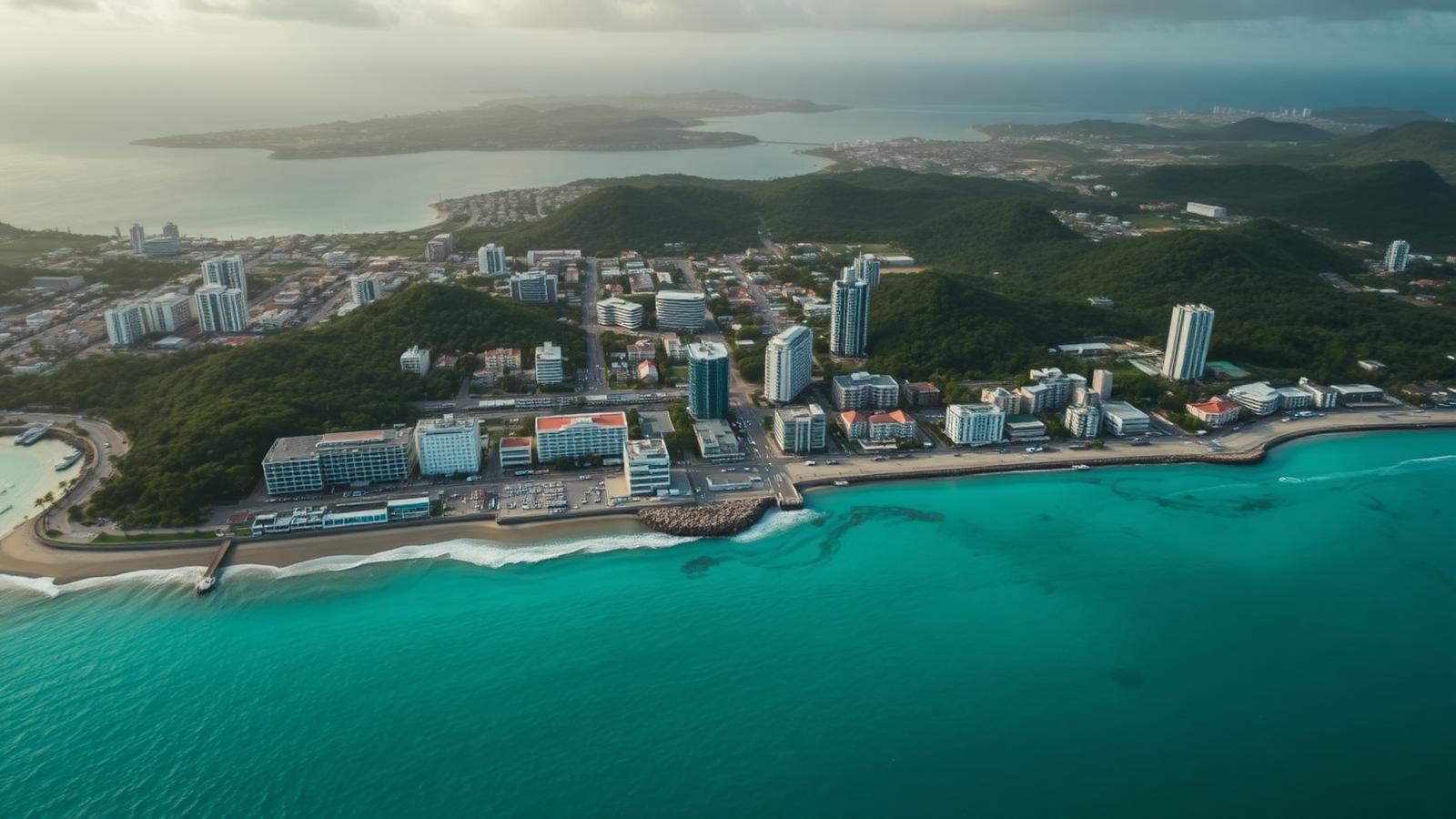 Bridgetown, Barbados coastline